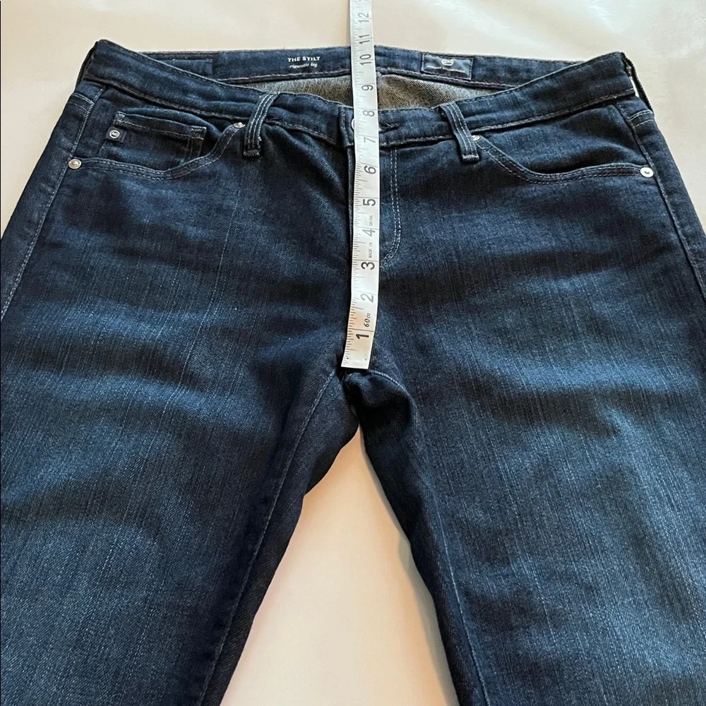 Ag Adriano Goldschmied The Stilt Cigarette Leg Mid Rise Size 28R